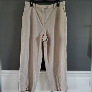 PENDLETON Wool Tan/White Check Pants Trousers 16
